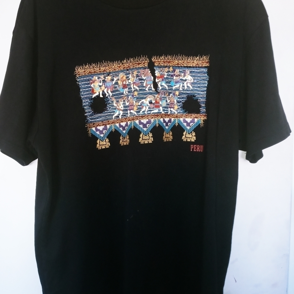 Black Polo unisex Size M/L